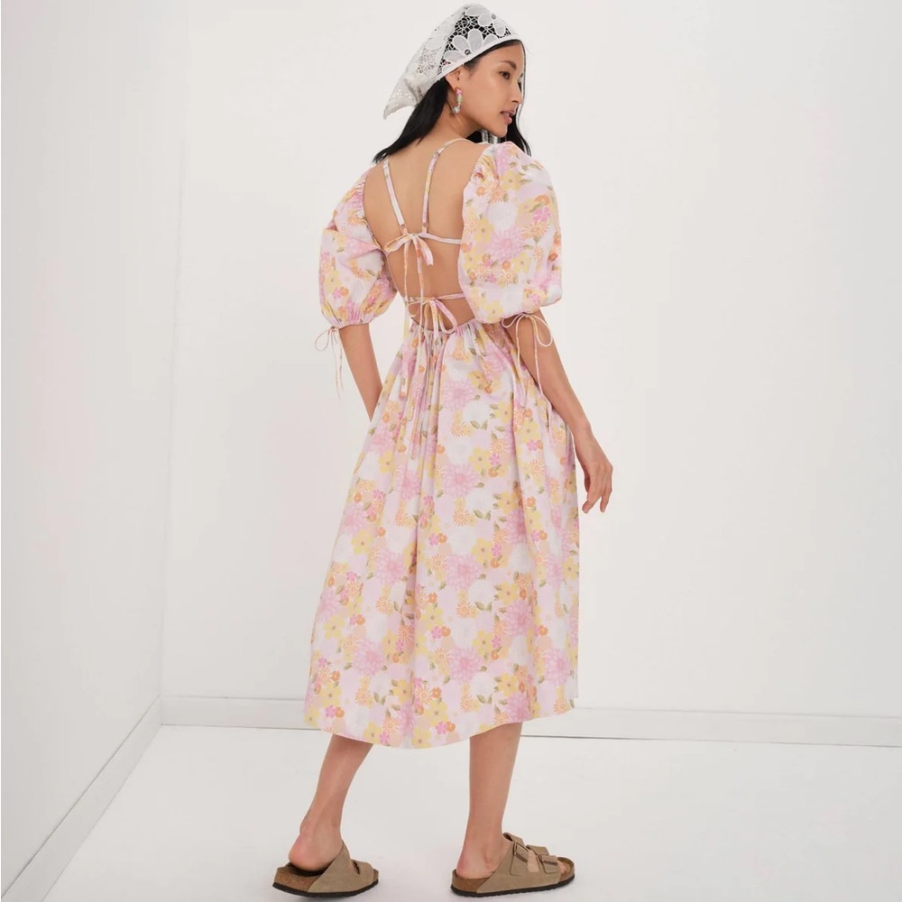 Carrie midi dress for love and lemons - Picture 3 of 8